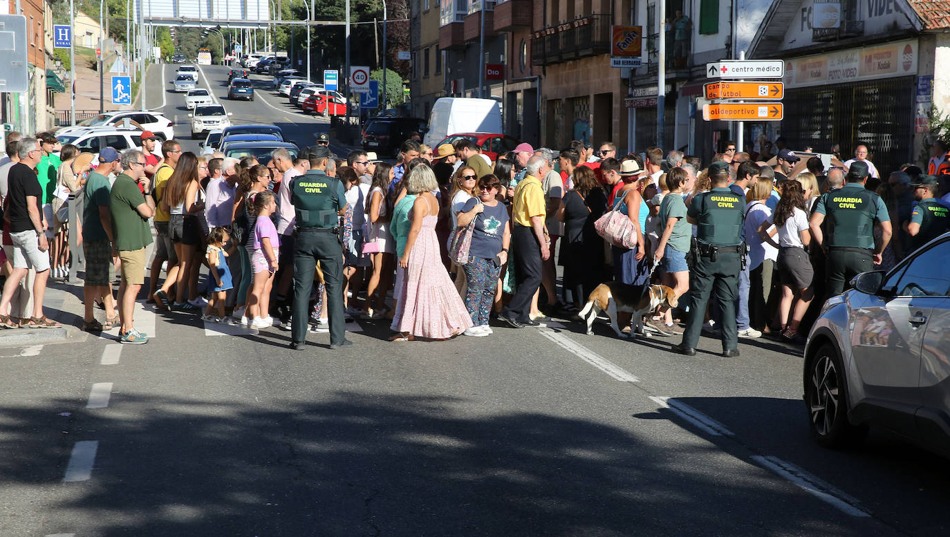 Fotos de la protesta en la travesía de San Rafael