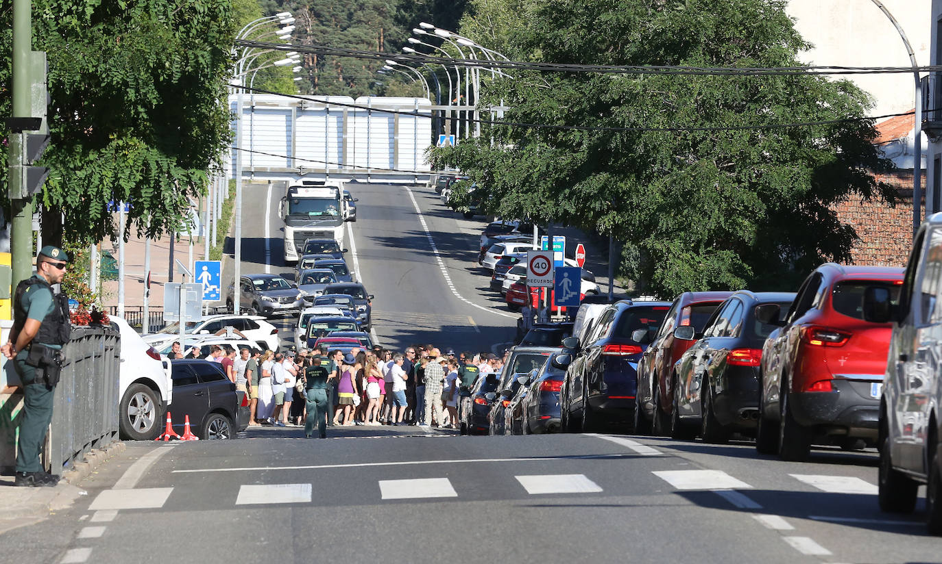 Fotos de la protesta en la travesía de San Rafael
