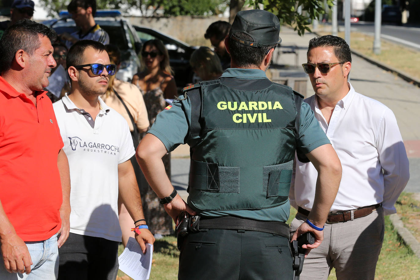 Fotos de la protesta en la travesía de San Rafael