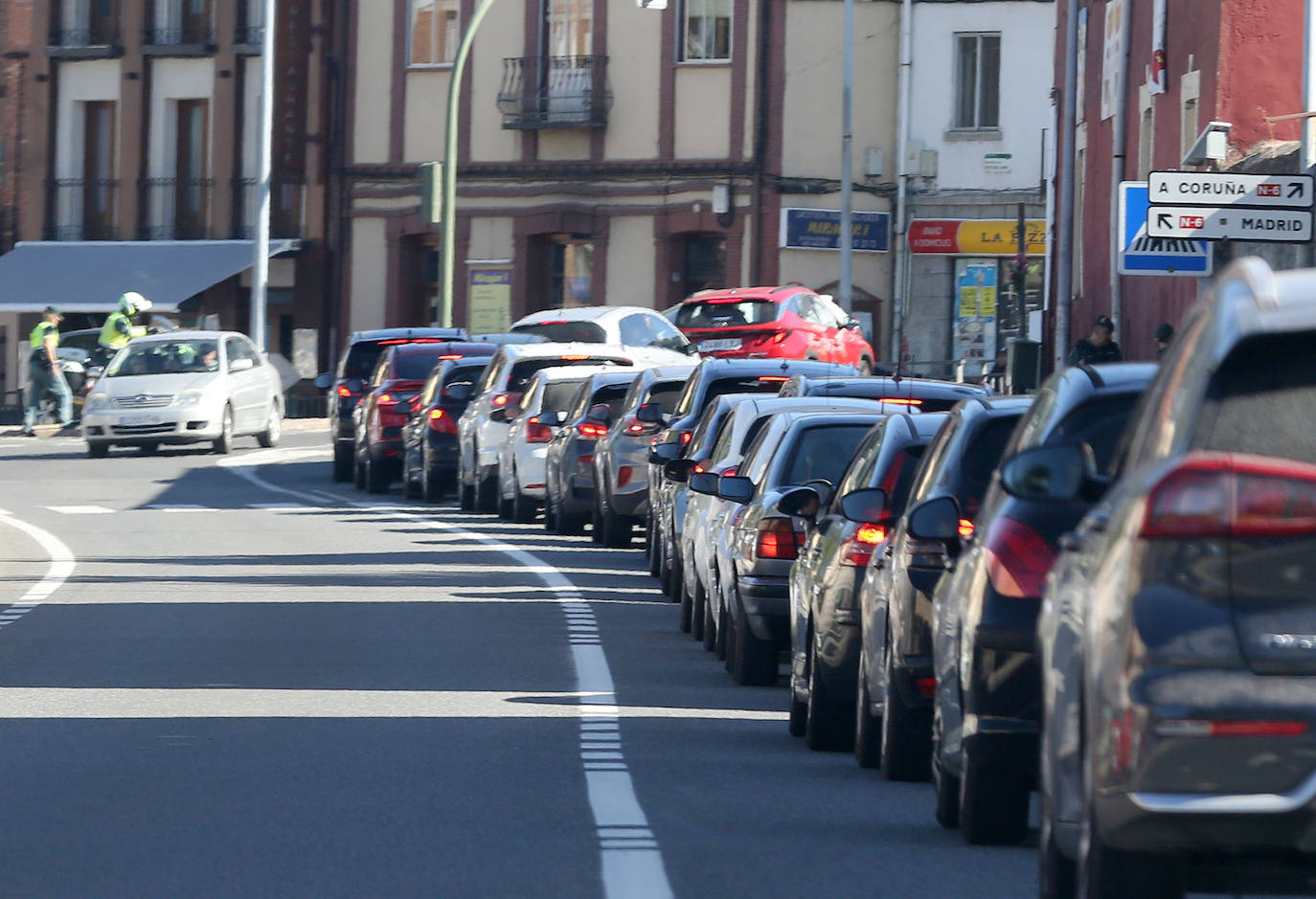Fotos de la protesta en la travesía de San Rafael