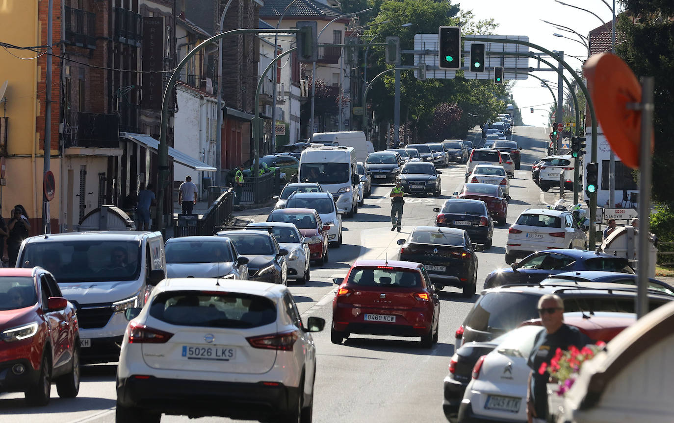 Fotos de la protesta en la travesía de San Rafael