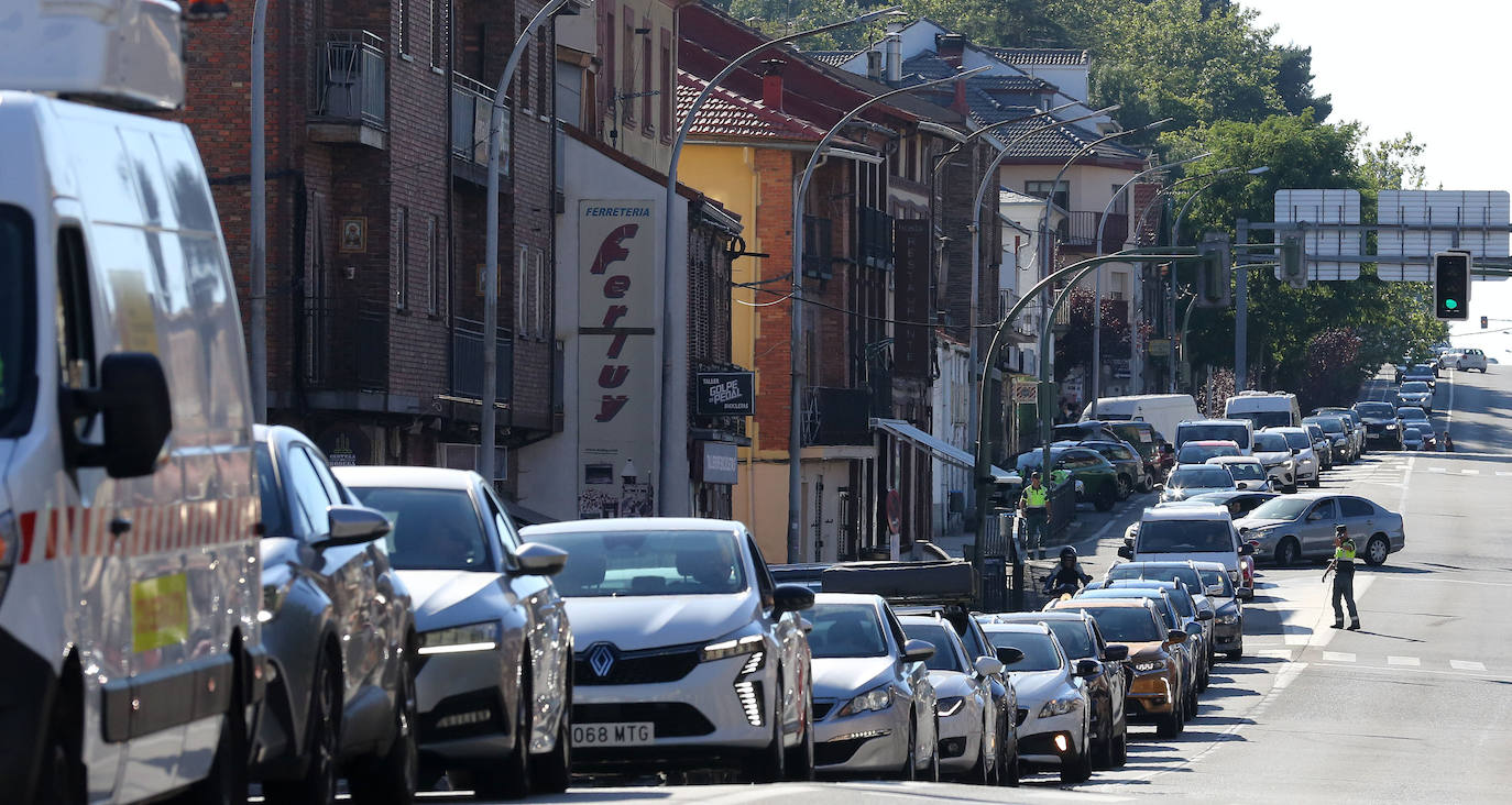 Fotos de la protesta en la travesía de San Rafael