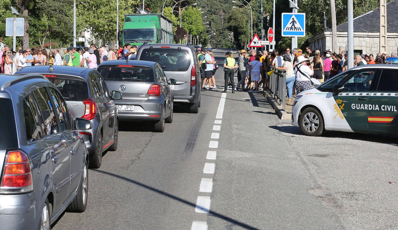 Fotos de la protesta en la travesía de San Rafael