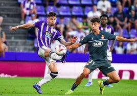 Imágenes del estreno liguero del Real Valladolid en Primera División este lunes ante el Espanyol en Zorrilla