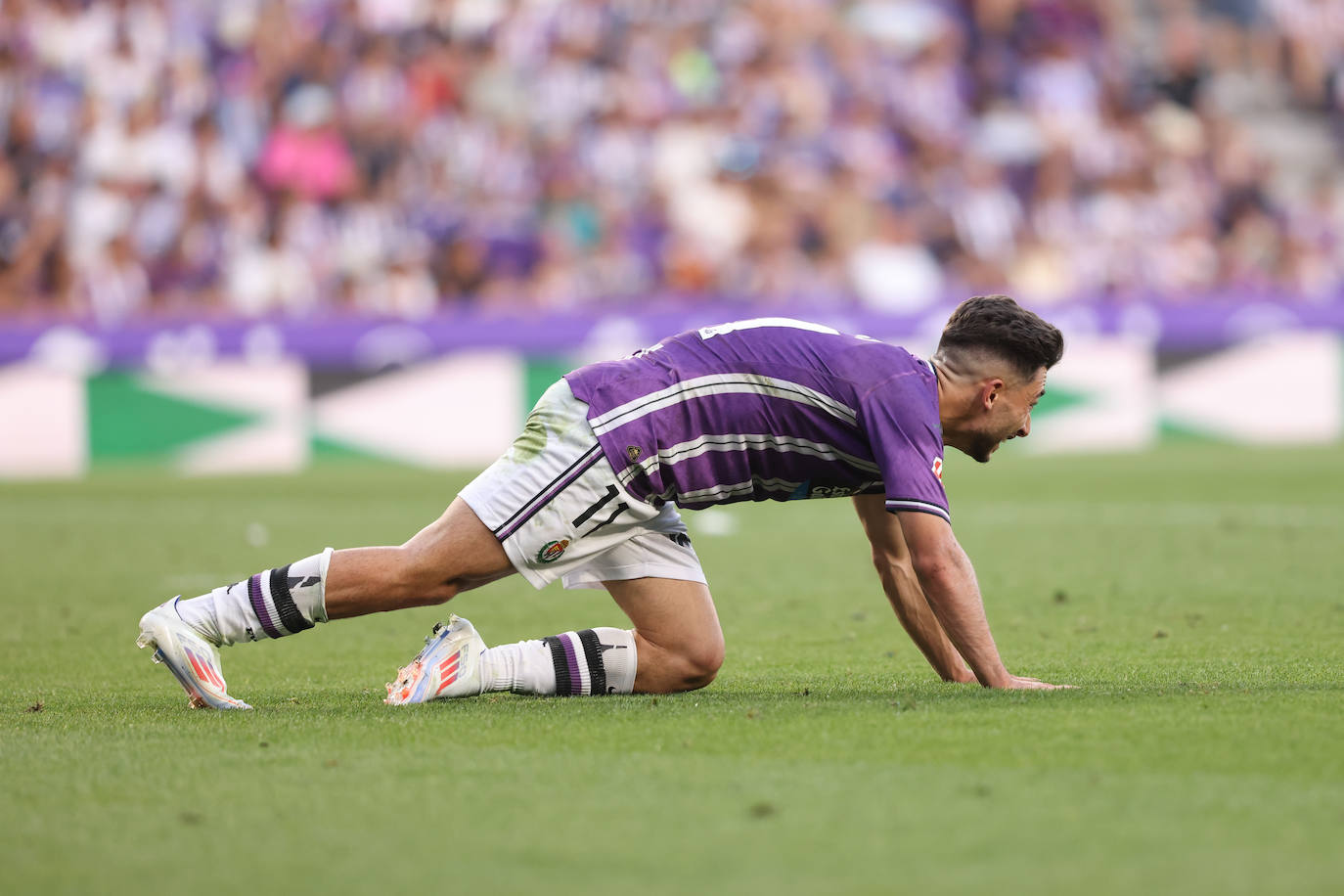 La victoria del Real Valladolid en su regreso a Primera, en imágenes