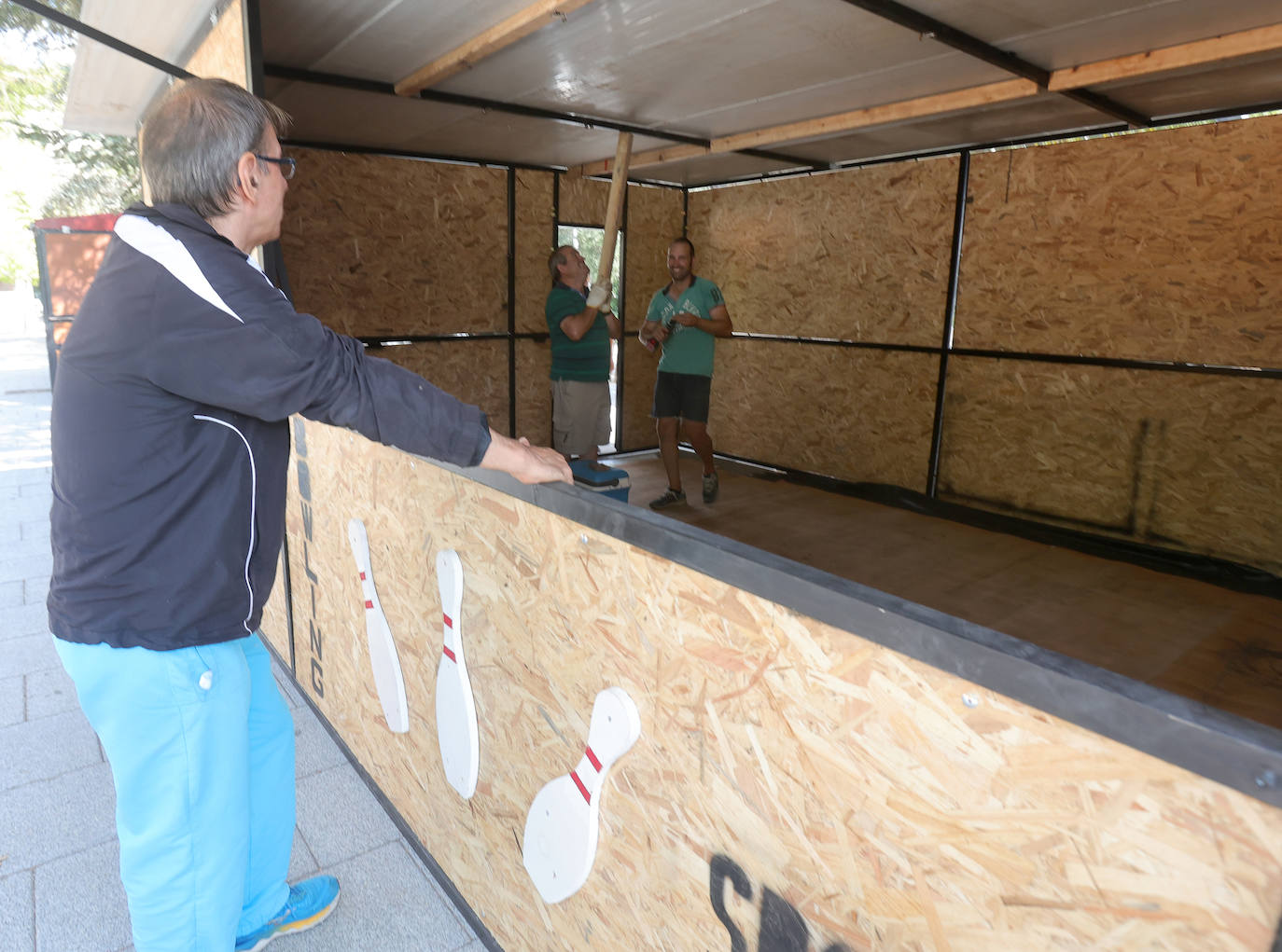 Palencia prepara los escenarios de San Antolín