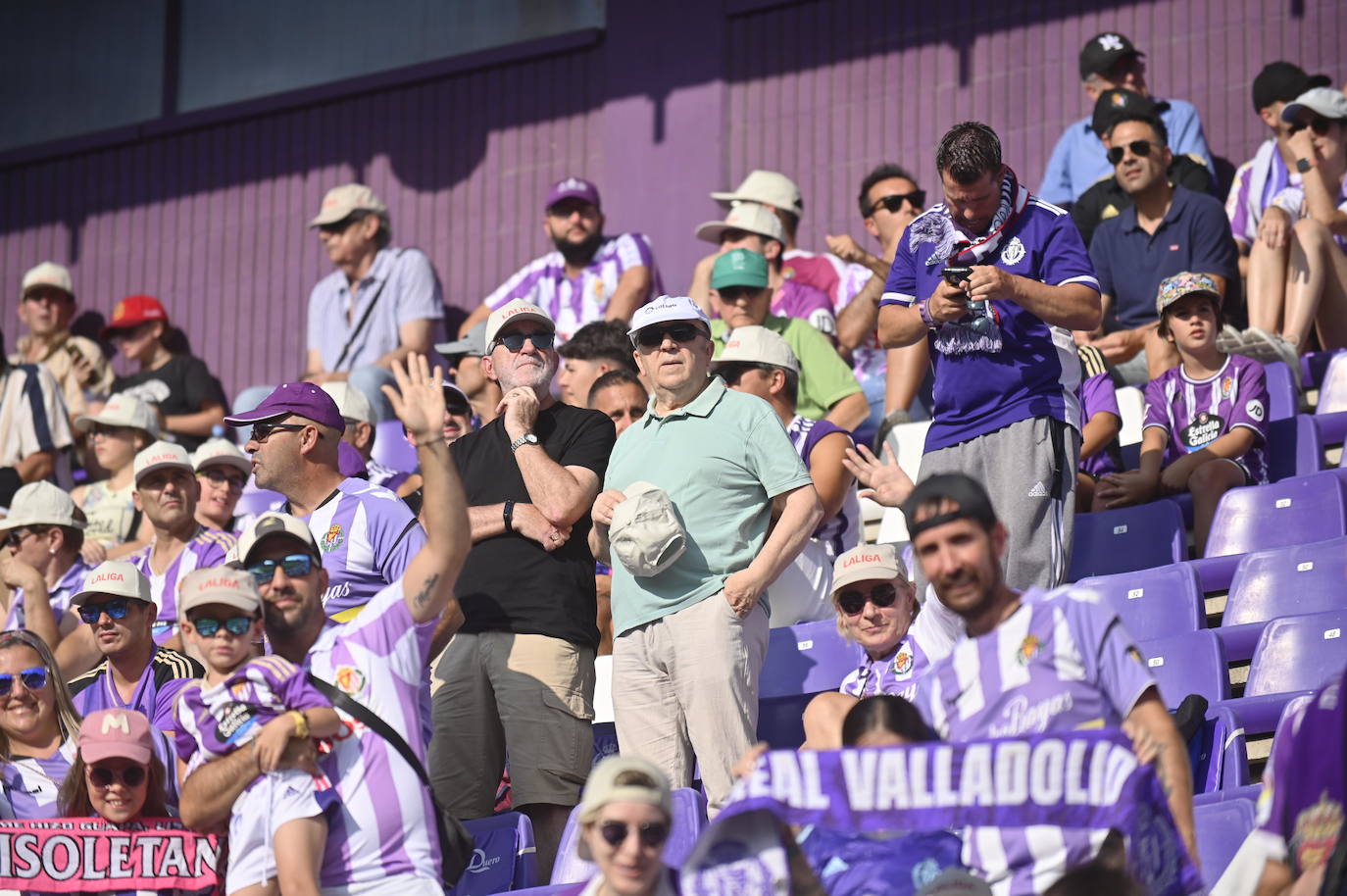 Búscate en la grada del estadio José Zorrilla