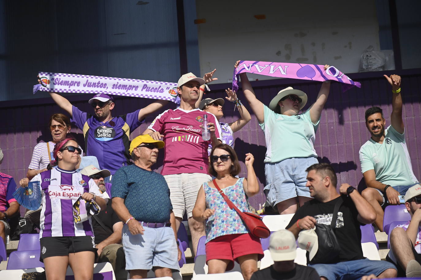 Búscate en la grada del estadio José Zorrilla