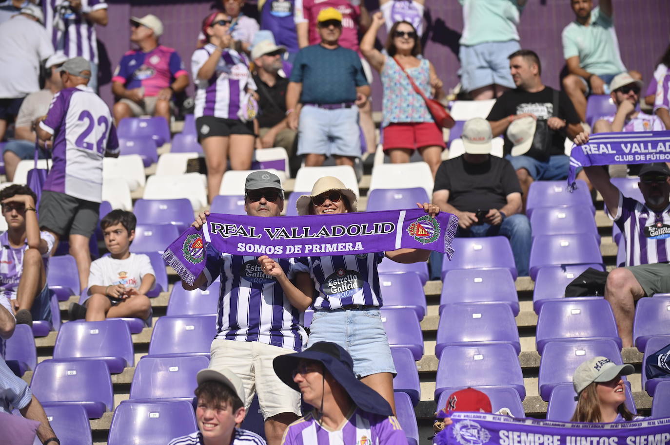 Búscate en la grada del estadio José Zorrilla