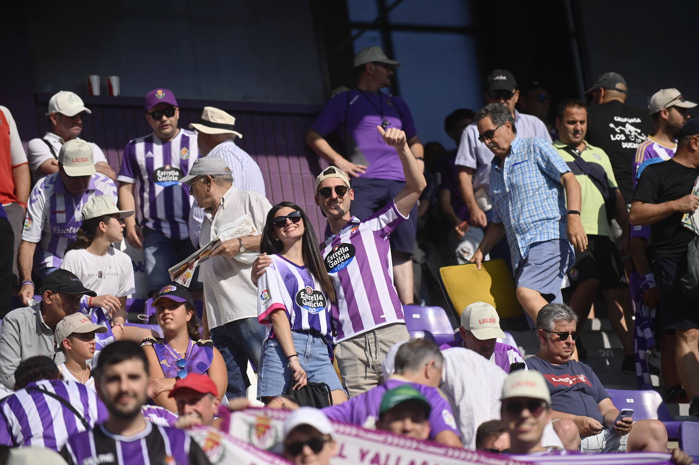 Búscate en la grada del estadio José Zorrilla