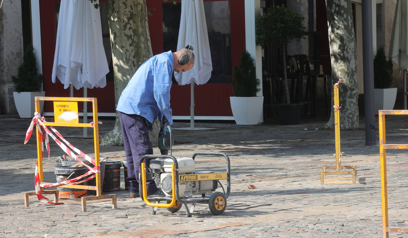 Palencia prepara los escenarios de San Antolín