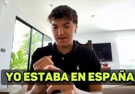 El hijo mediano de Frank Cuesta, Zorro, habla con Javi Oliviera.