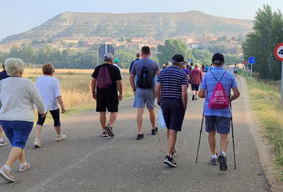 Palenzuela, Villahán y Tabanera de Cerrato celebran su Marcha Solidaria