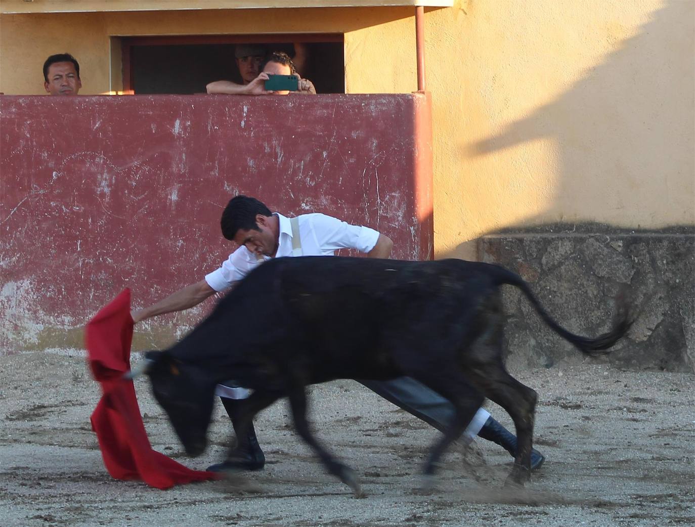 Emilio de Justo celebra una tienta antes de enfrentarse a seis toros en Valladolid