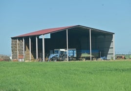 Imagen de archivo de una explotación agraria en Barruelo del Valle.