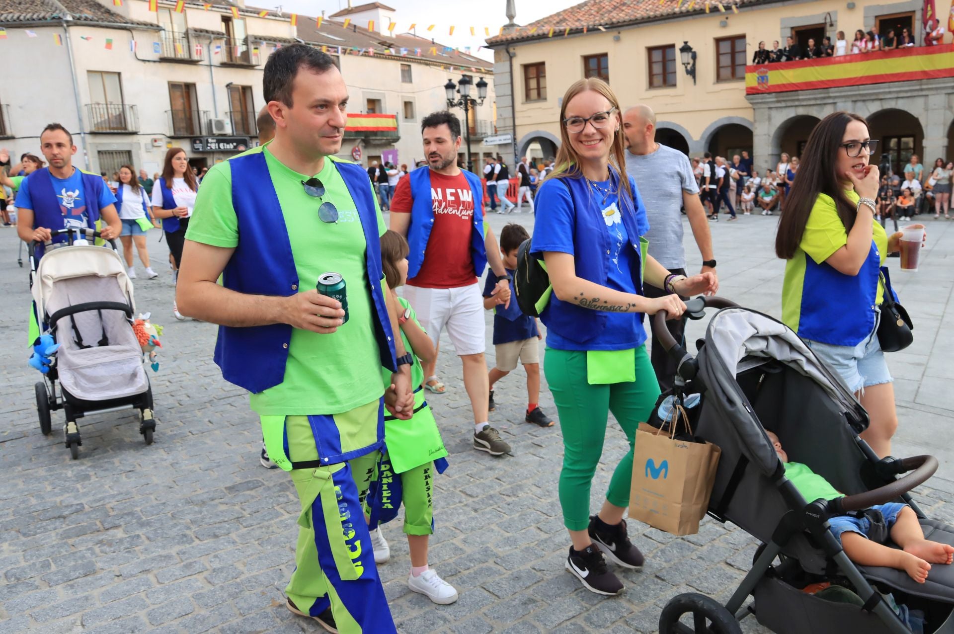 Fotografías del comienzo de las fiestas en Villacastín