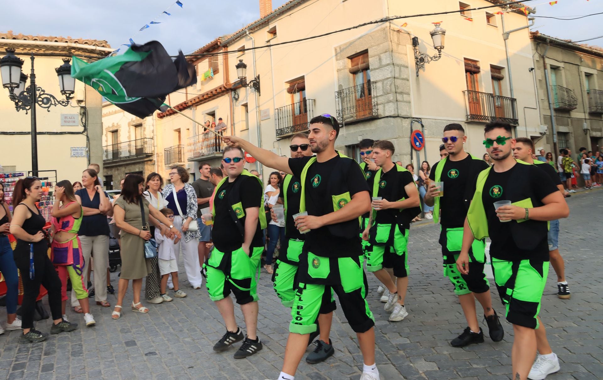 Fotografías del comienzo de las fiestas en Villacastín