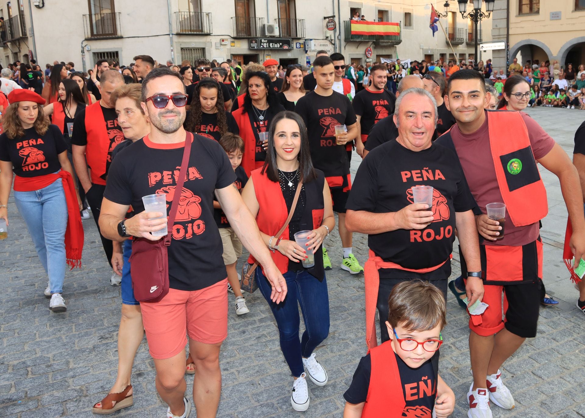 Fotografías del comienzo de las fiestas en Villacastín