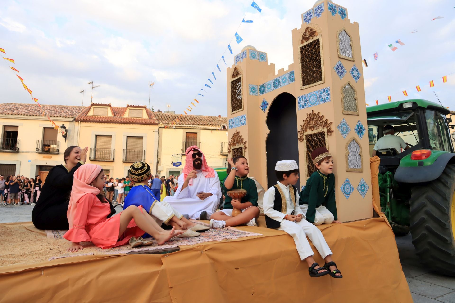 Fotografías del comienzo de las fiestas en Villacastín