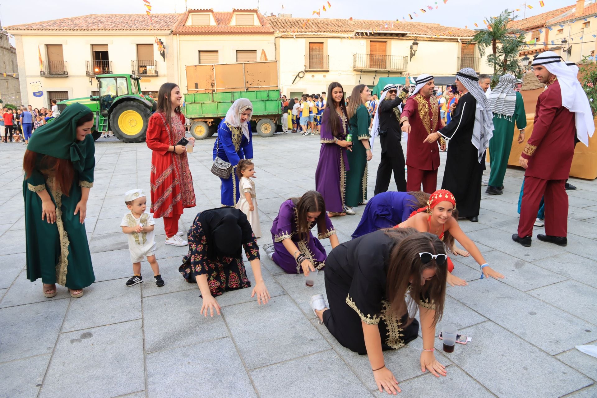 Fotografías del comienzo de las fiestas en Villacastín