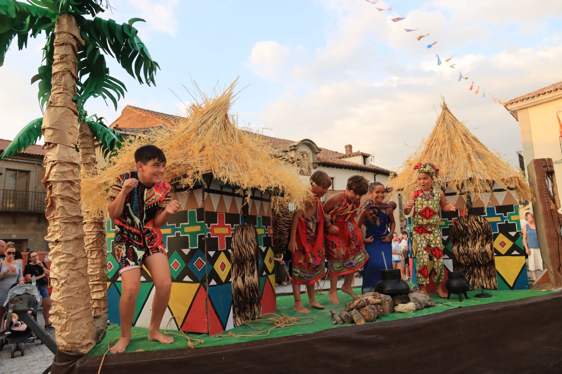 Fotografías del comienzo de las fiestas en Villacastín
