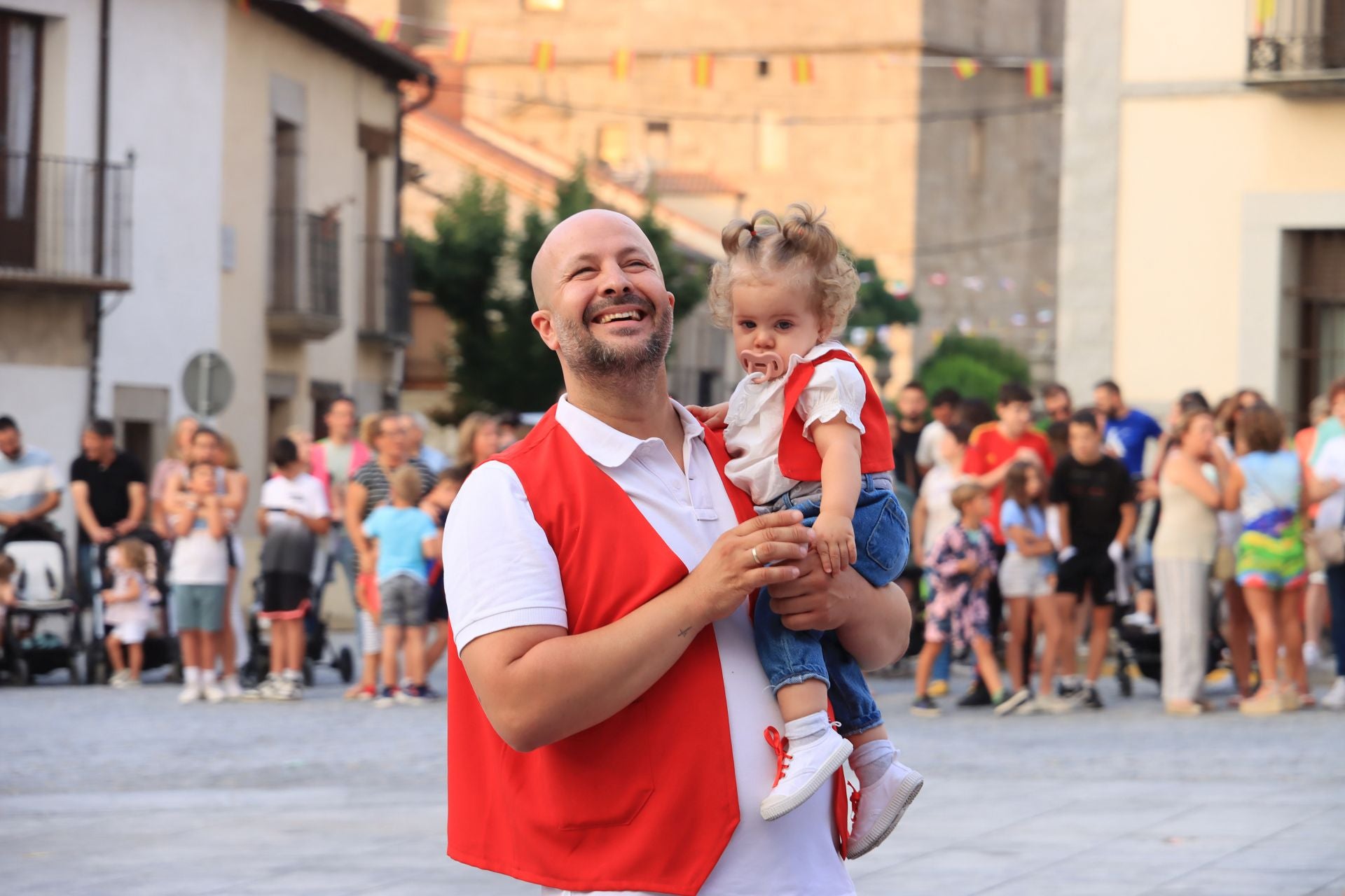 Fotografías del comienzo de las fiestas en Villacastín