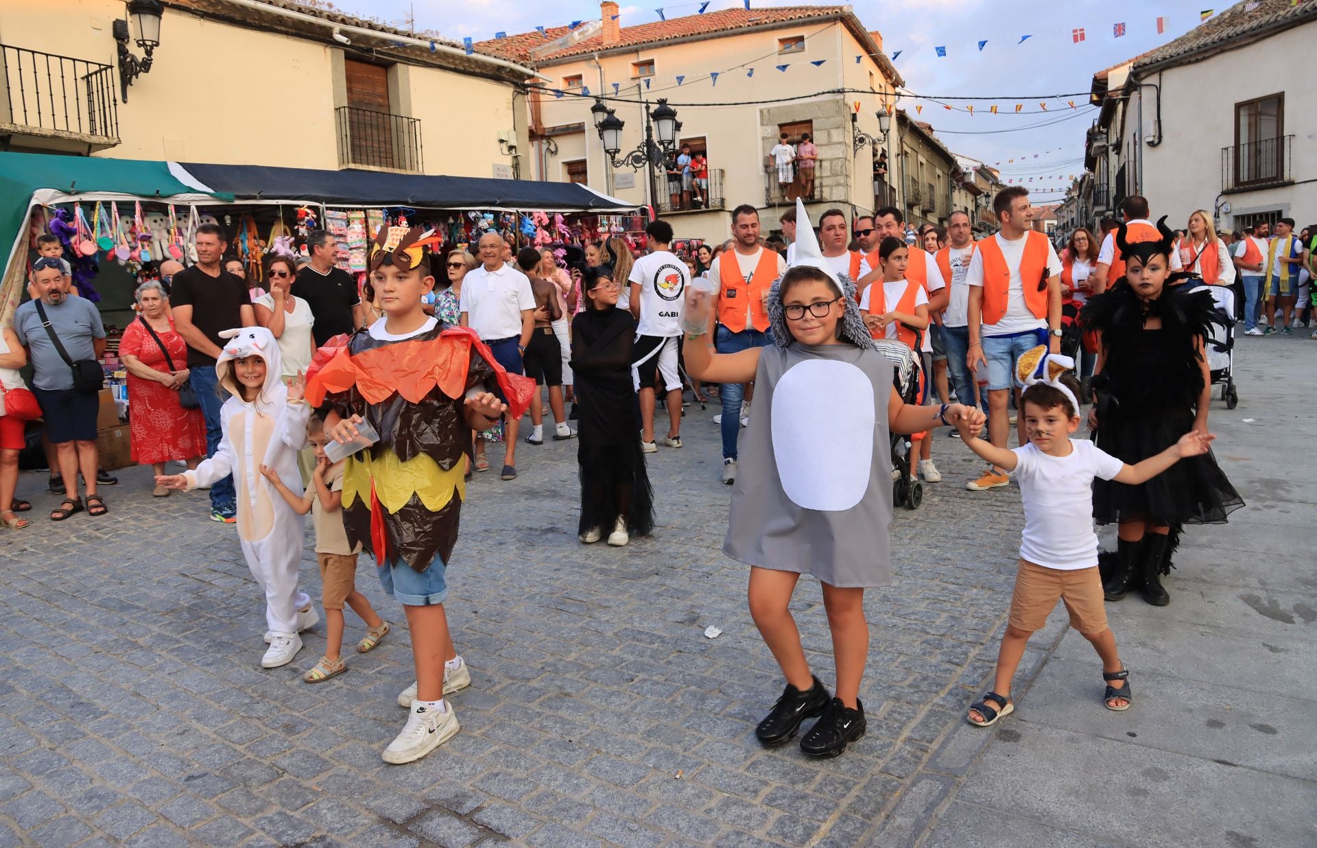 Fotografías del comienzo de las fiestas en Villacastín