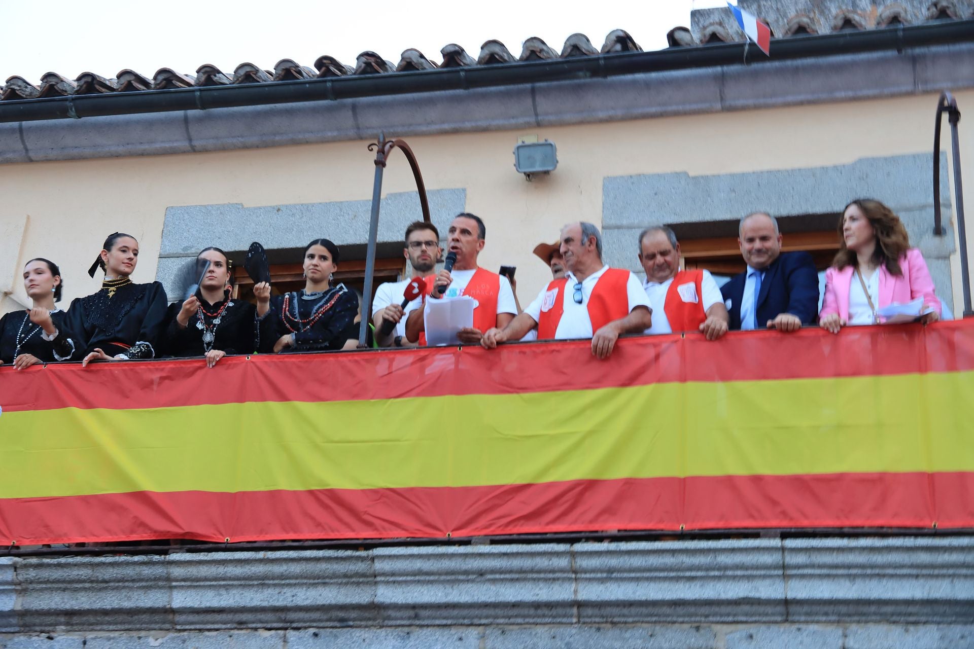 Fotografías del comienzo de las fiestas en Villacastín