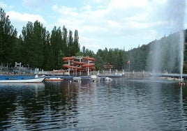 Zona recreativa en el embalse de Los Ángeles de San Rafael.