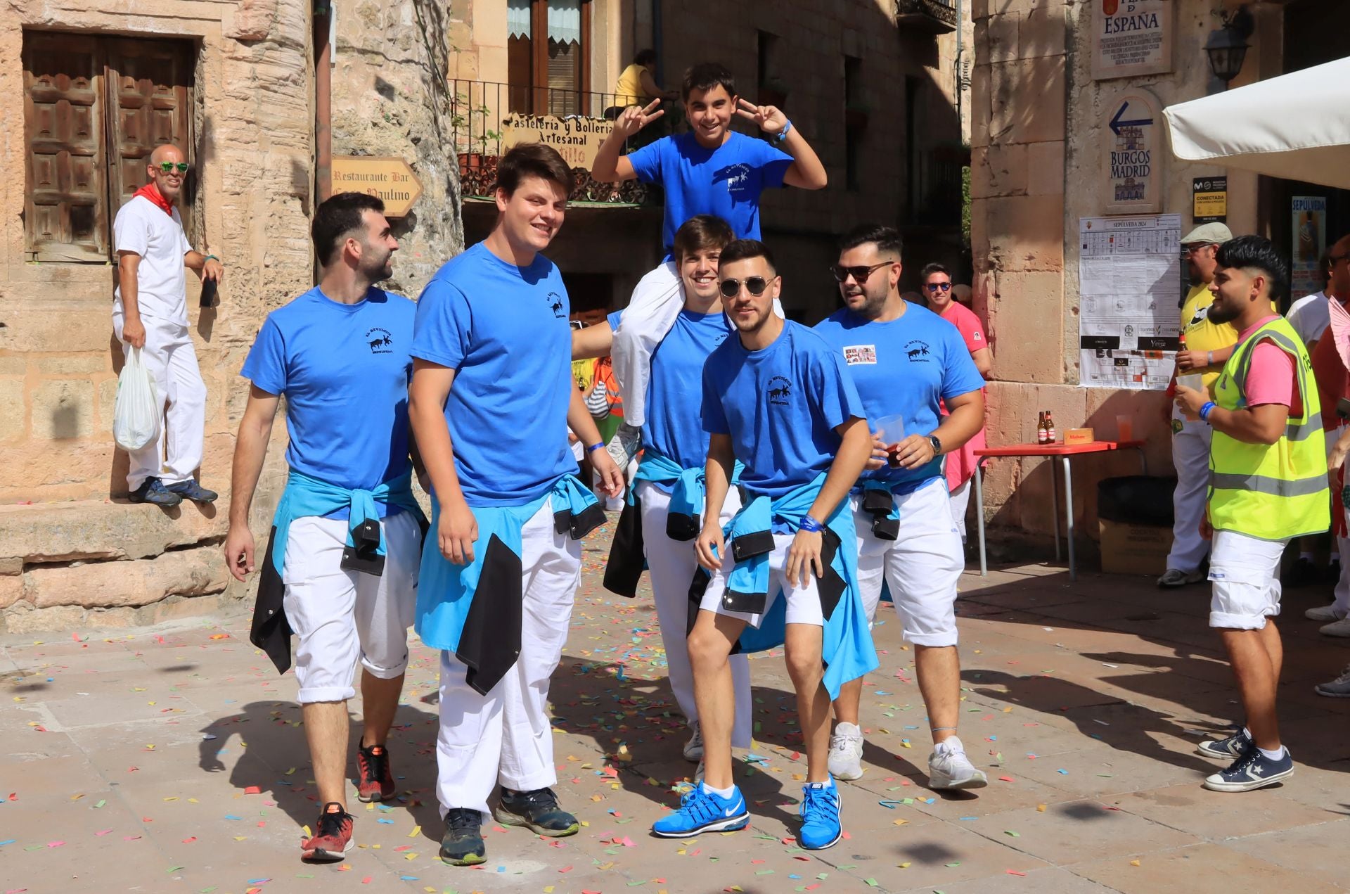 Fotos del inicio de las fiestas de Sepúlveda
