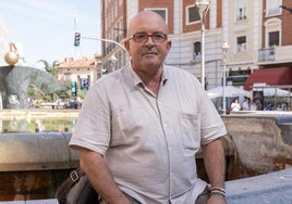 José Antonio Sanz, trabajador vallisoletano de la factoría de Michelin en la ciudad.