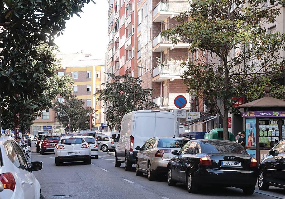 Vista general de la avenida de Segovia, donde tuvo lugar el suceso.