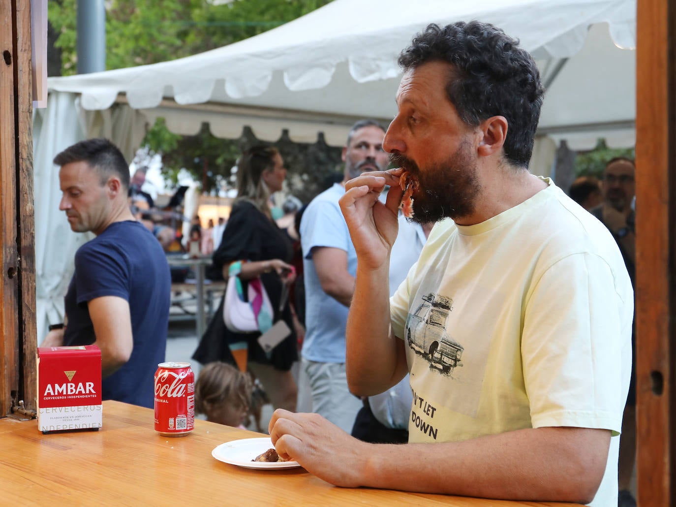 De tapas en el Salón y en Pío XII