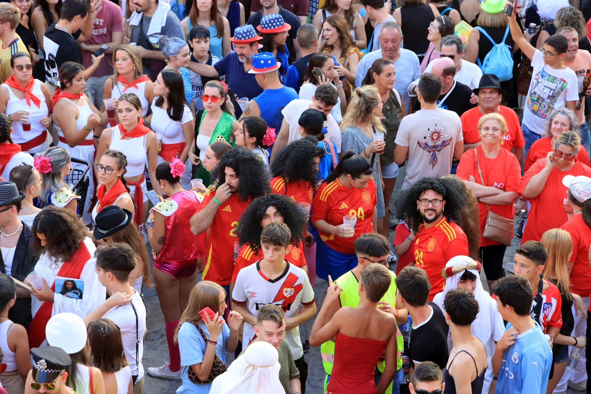 Fotos del inicio de las fiestas en el Real Sitio de San Ildefonso