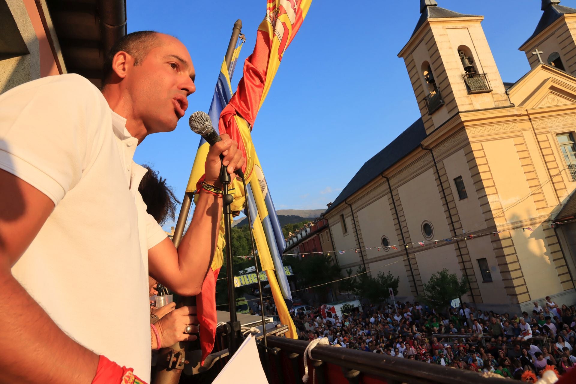 Fotos del inicio de las fiestas en el Real Sitio de San Ildefonso
