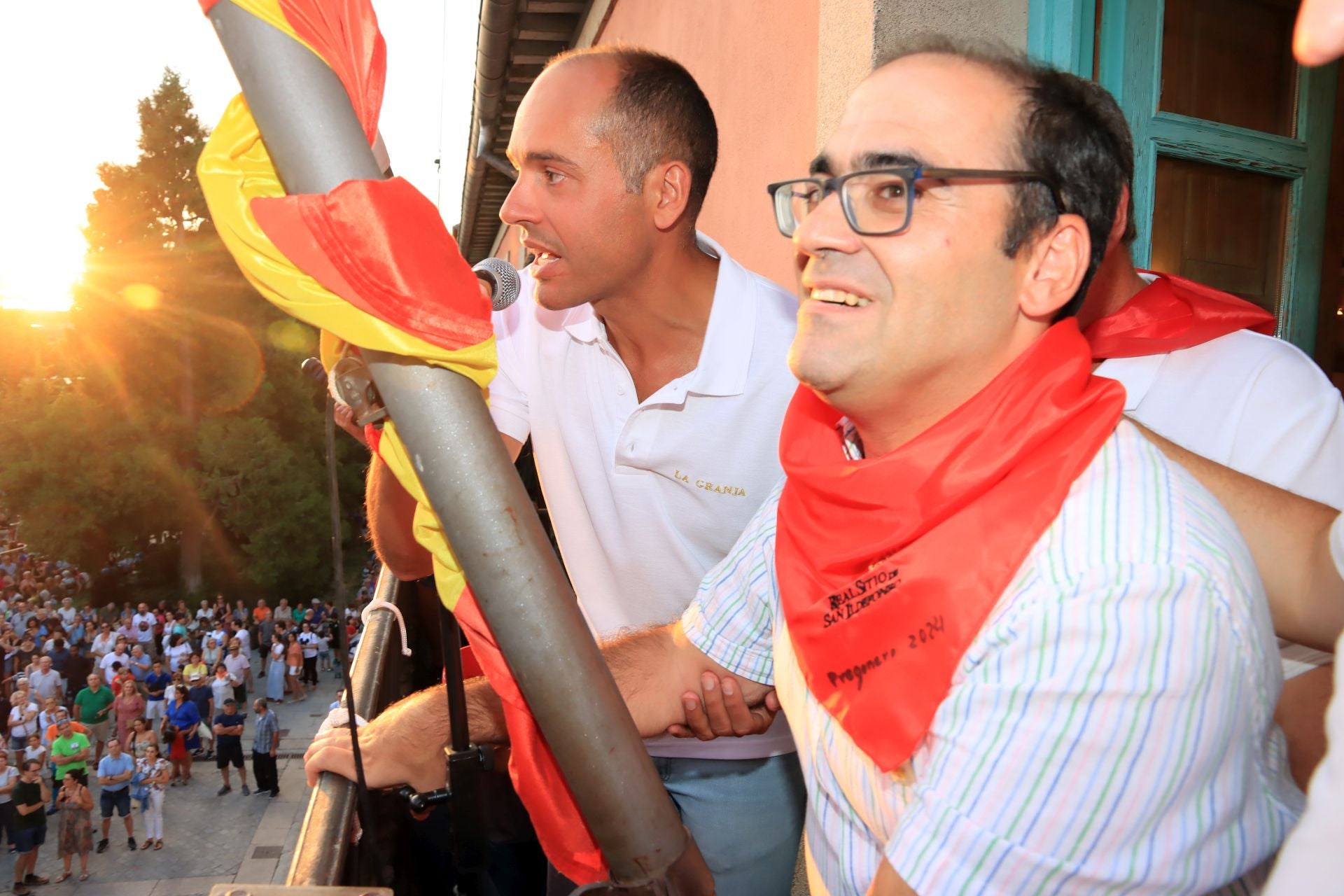 Fotos del inicio de las fiestas en el Real Sitio de San Ildefonso
