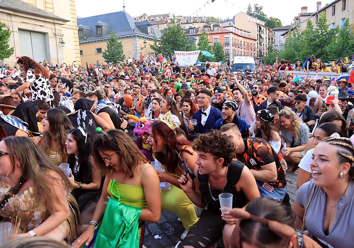 Fotos del inicio de las fiestas en el Real Sitio de San Ildefonso