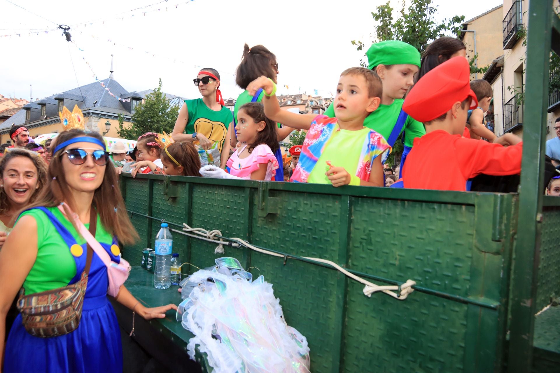 Fotos del inicio de las fiestas en el Real Sitio de San Ildefonso