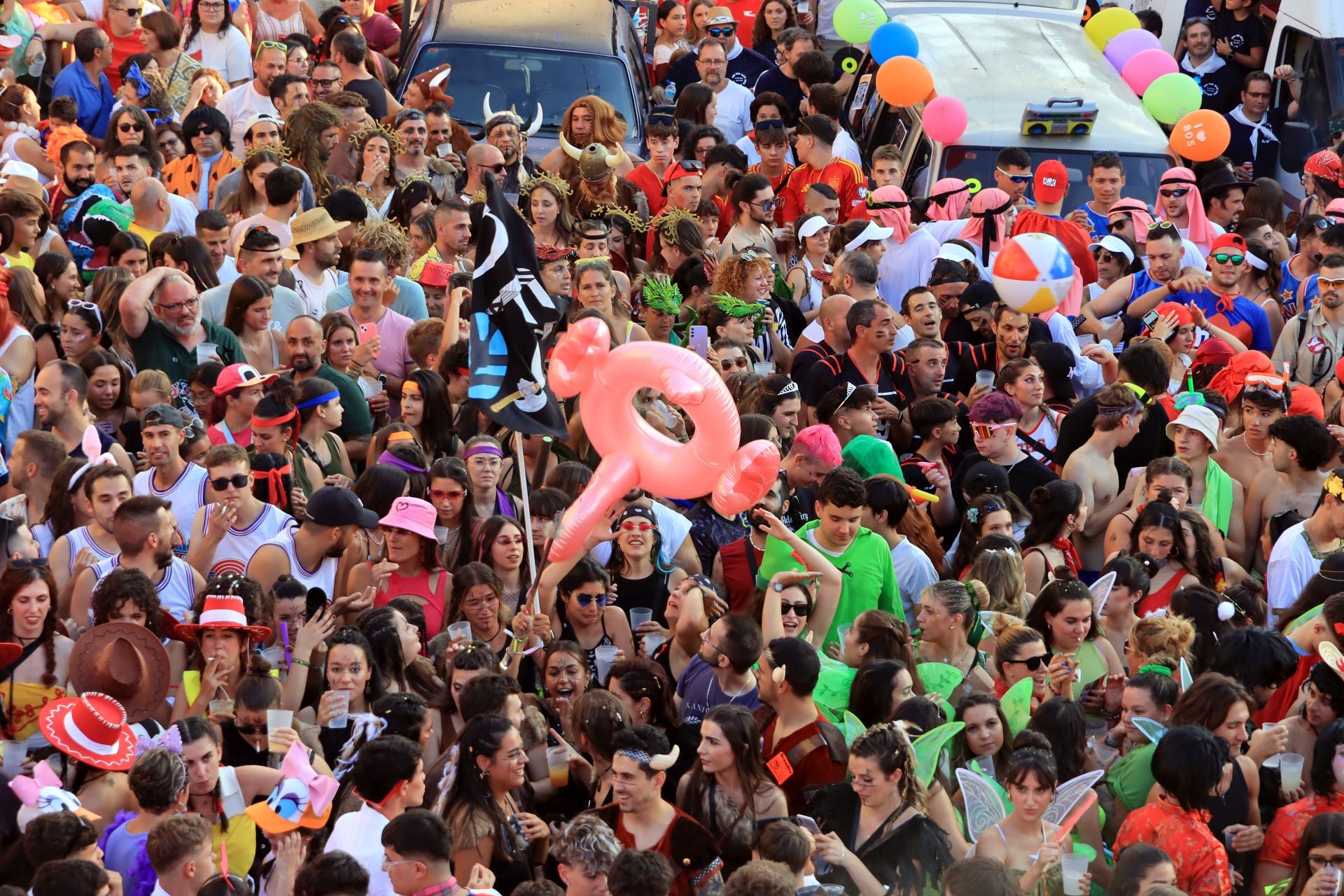 Fotos del inicio de las fiestas en el Real Sitio de San Ildefonso