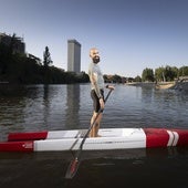 Roberto Barbucias o cómo practicar paddel surf aguas adentro