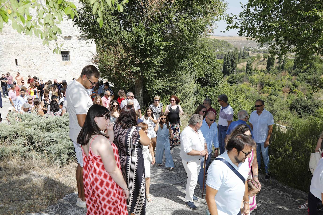 Procesión de San Bartolomé en Fompedraza