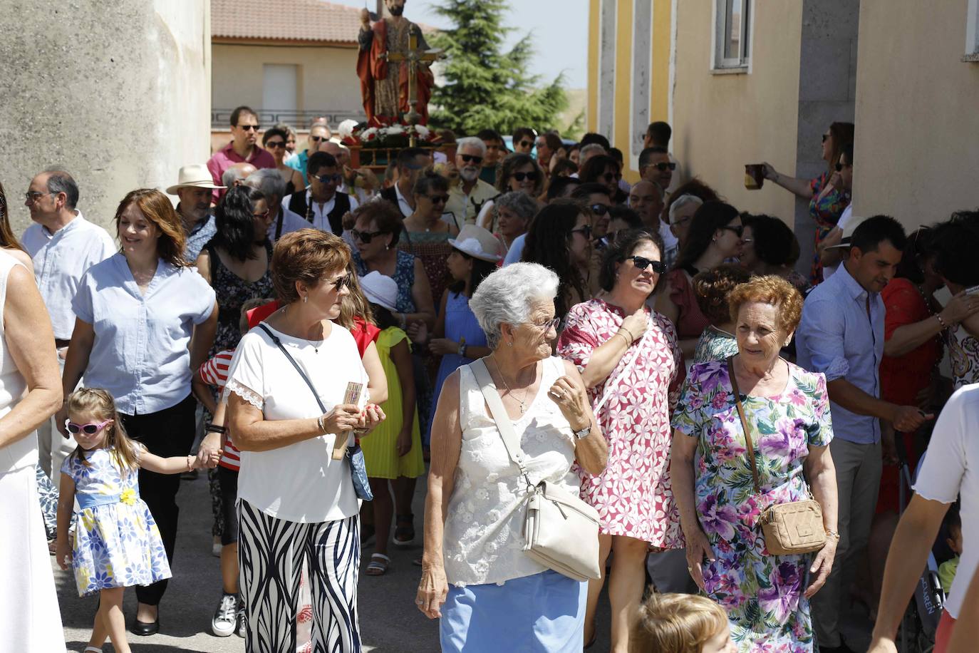 Procesión de San Bartolomé en Fompedraza