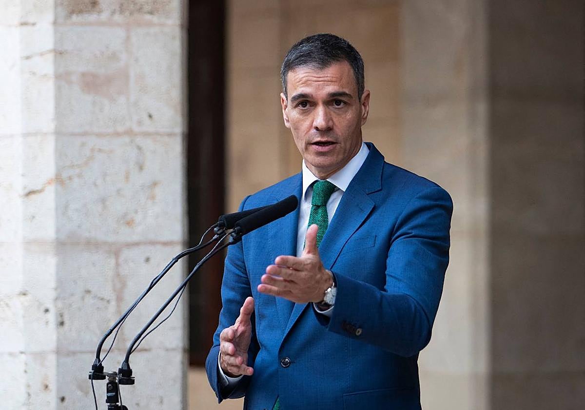 El presidente del Gobierno, Pedro Sánchez.