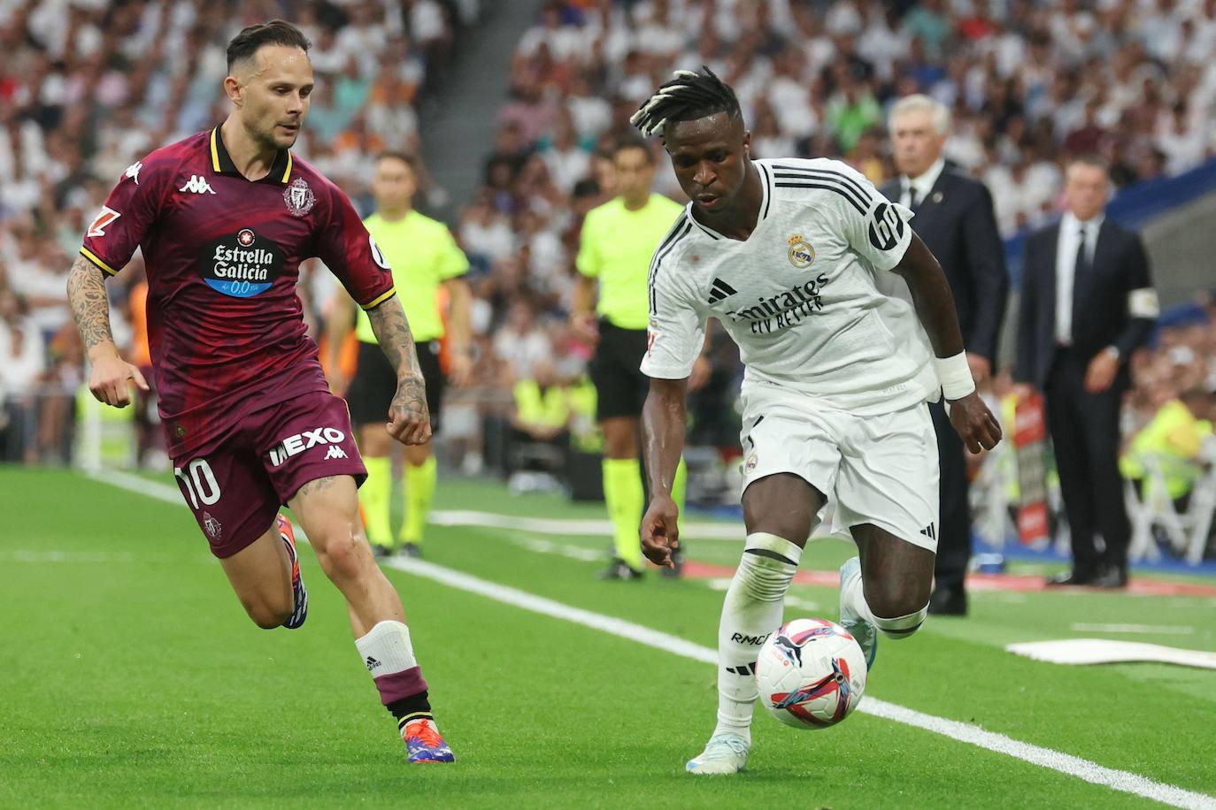 Las imágenes del partido entre el Real Madrid y el Real Valladolid