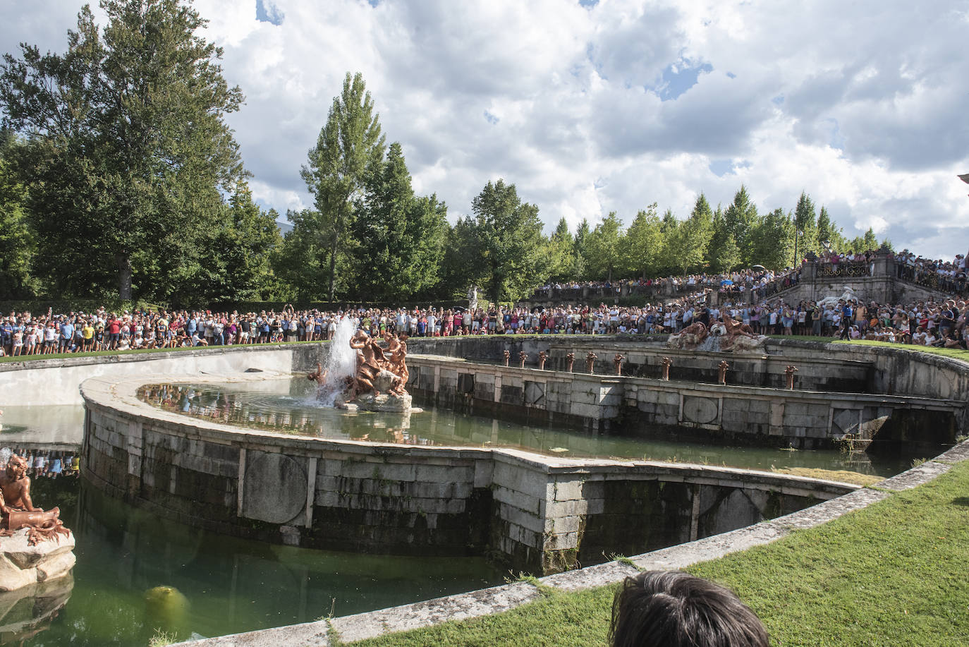 Así corren las fuentes: las mejores fotos