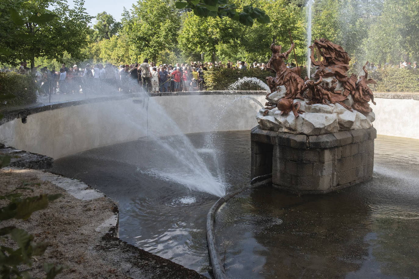 Así corren las fuentes: las mejores fotos