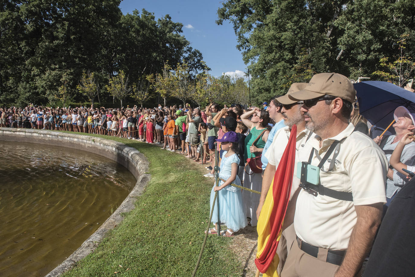Así corren las fuentes: las mejores fotos