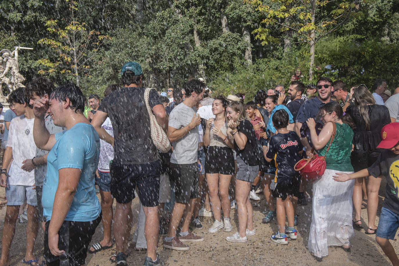 Así corren las fuentes: las mejores fotos