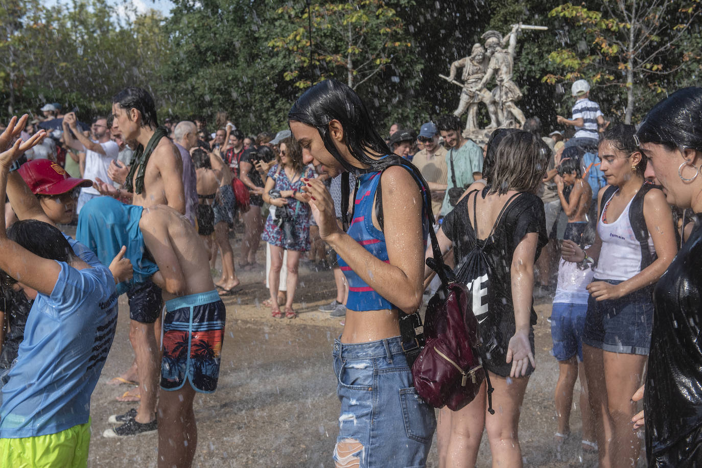 Así corren las fuentes: las mejores fotos