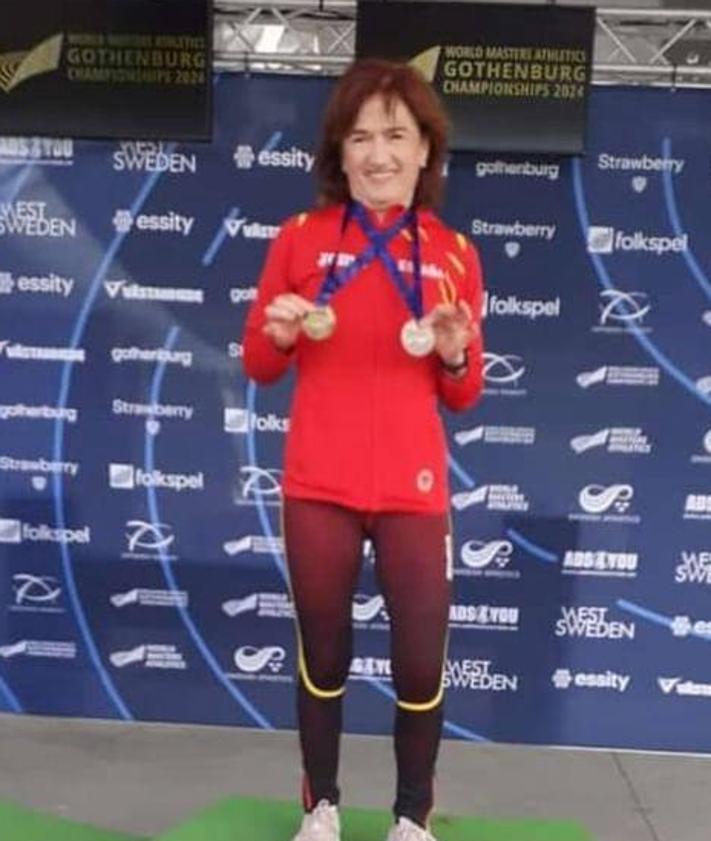Imagen secundaria 2 - Castilla y León regresa con siete medallas de Suecia en el Mundial de veteranos